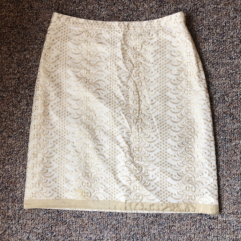 Banana Rebpuc Size 6 Shimmery Skirt